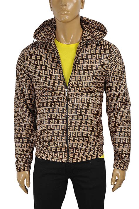 fendi men's hooded jacket